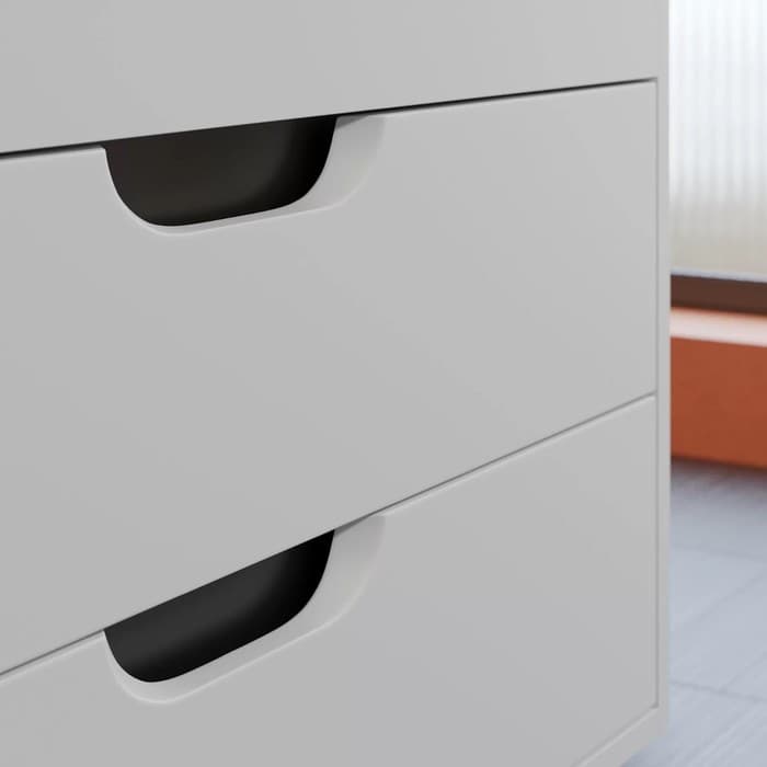 Тумба подвесная Uperwood, под раковину Uperwood Modul 80, цвет белый матовый/графит