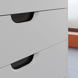 Тумба подвесная Uperwood, под раковину Uperwood Modul 80, цвет белый матовый/графит