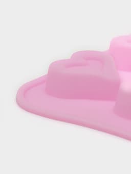 Форма для конфет и шоколада Доляна «Сердечко», силикон, 21×10 см, 15 ячеек (2.7×2.8 см), МИКС