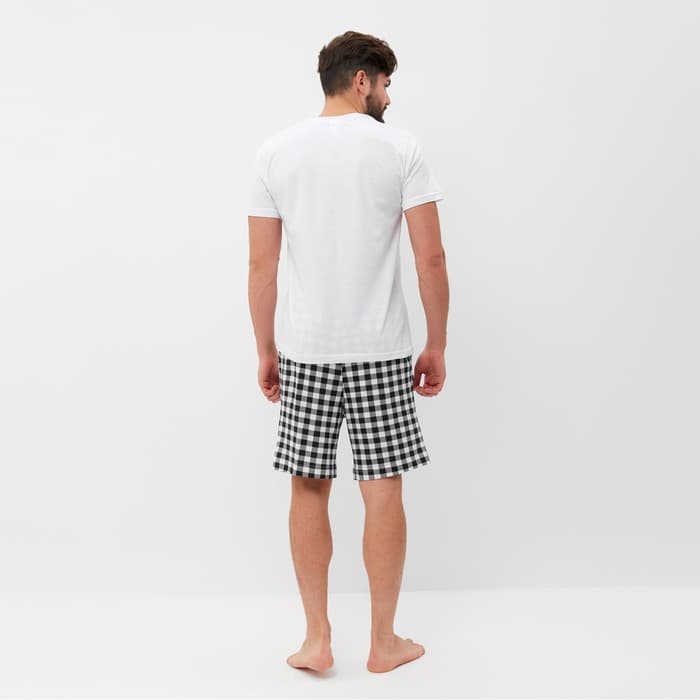 Шорты мужские KAFTAN «Клетка», размер 52