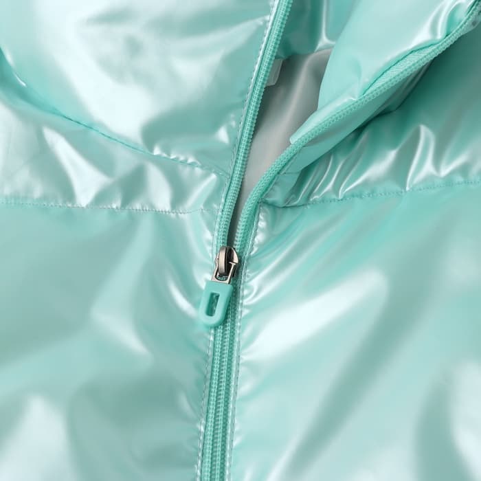 Жилет для девочки MINAKU: Casual Collection, бирюзовый, рост 128 см