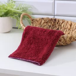 Салфетка для уборки Доляна, 400 г, 1 шт., 30×30 см, микрофибра, оверлок