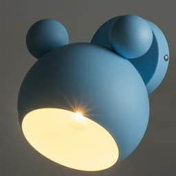 Бра «Барни», Е27, 40 Вт, голубой, 20×20×20 см