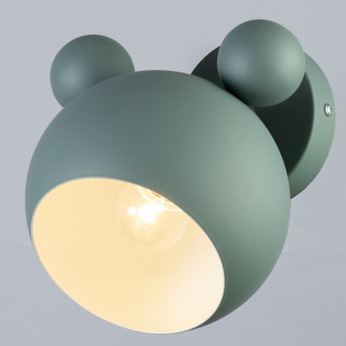 Бра «Барни» Е27 40 Вт зеленый 20×20×20 см