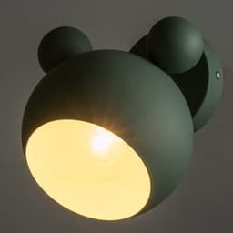 Бра «Барни» Е27 40 Вт зеленый 20×20×20 см