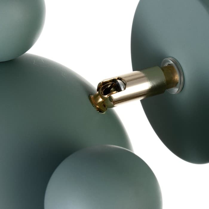 Бра «Барни» Е27 40 Вт зеленый 20×20×20 см