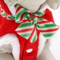 Костюм для животных «Новогодний с рожками», размер L (ДС 35, ОГ 45 см)