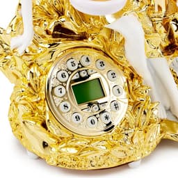 Ретро-телефон «Девушка и лилия», громкая связь,