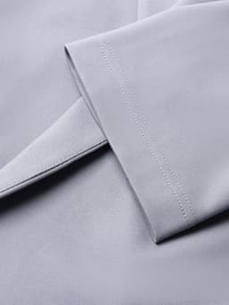 Комплект для девочки (жакет и брюки) MINAKU: PartyDress, серо-голубой, рост 140 см