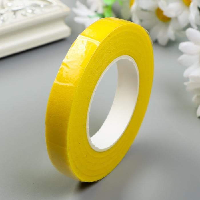Тейп-лента «Жёлтая», намотка 27.3 м, ш. 1.2 см