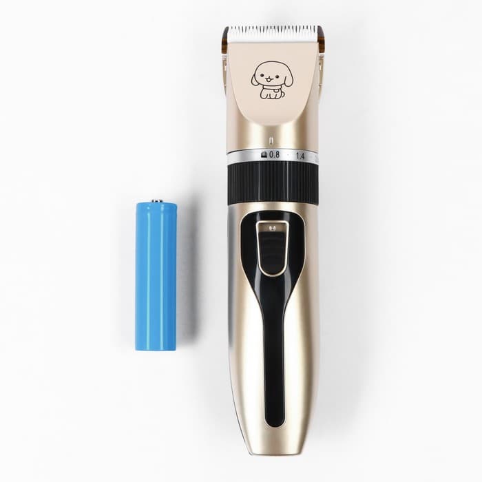 Машинка для стрижки, регулировка ножа, USB-зарядка, с запасным аккумулятором