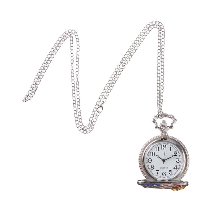 Часы карманные «Солнце», кварцевые, циферблата d=3.5 см, цепочка 80 см