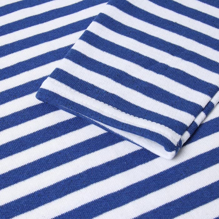 Тельняшка детская с начёсом, синяя, рост 110 см