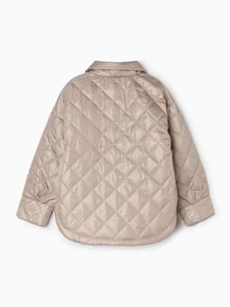 Куртка для девочки KAFTAN, бежевая, размер 34 (128-134 см)