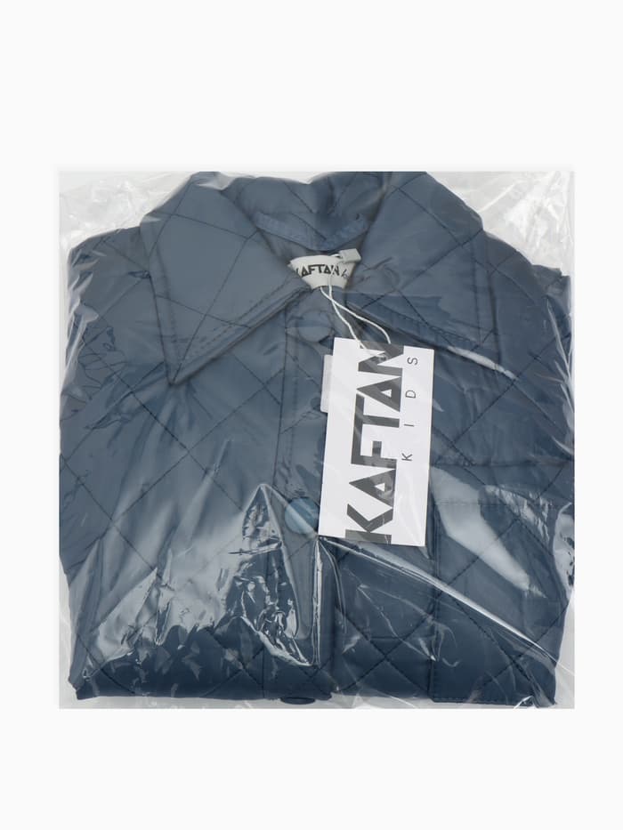 Куртка для девочки KAFTAN, синяя, размер32 (122-128 см)