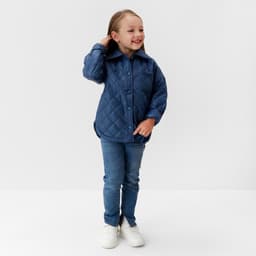 Куртка для девочки KAFTAN, синяя, размер32 (122-128 см)