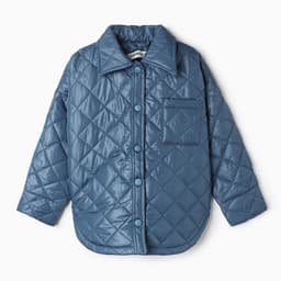 Куртка для девочки KAFTAN, синяя, размер32 (122-128 см)