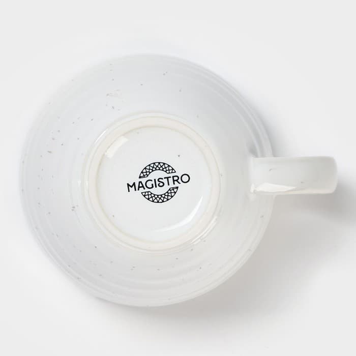 Чашка Magistro Urban, 200 мл, фарфор, белая