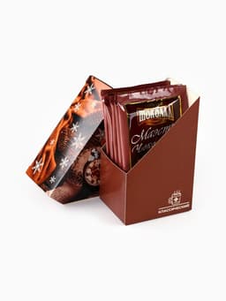 Горячий шоколад в коробке «Эта зима точно будет тёплой», 125 г (5 шт.×25 г)