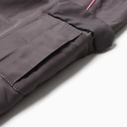 Брюки утеплённые для девочки, серые, рост 128 см