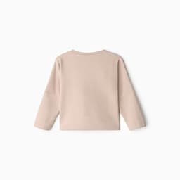 Свитшот для девочки MINAKU, бежевый, рост 128 см