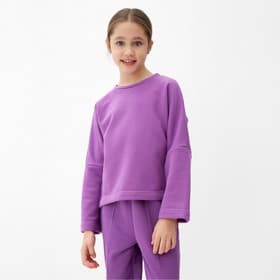 Свитшот для девочки MINAKU, лавандовый, рост 140 см