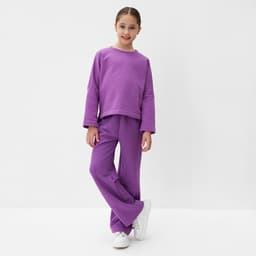 Свитшот для девочки MINAKU, лавандовый, рост 140 см