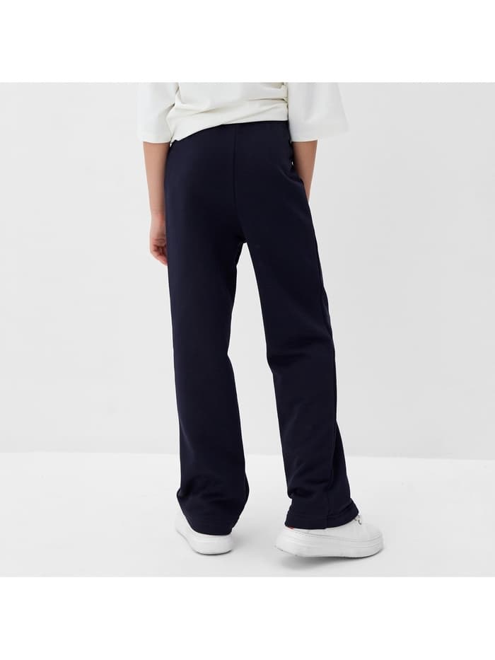 Брюки для девочки MINAKU, тёмно-синие, рост 134 см