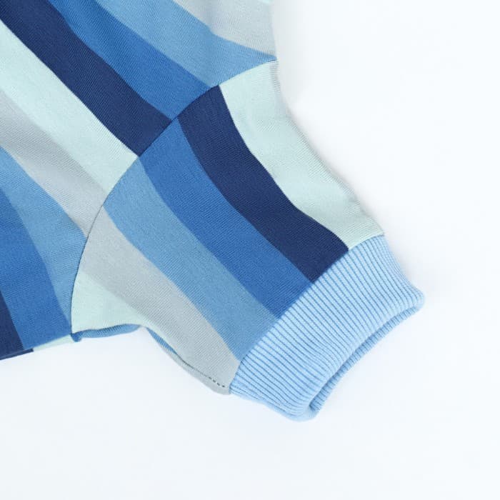 Попона послеоперационная, размер L, ОШ 28, ОГ 44, ОТ 35 см, вес 8-12 кг, вискоза, голубая