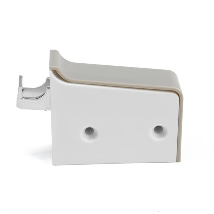 Навес мебельный для кухонных шкафов “P01“, серый, нагрузка 100 кг на пару, набор 2 шт.