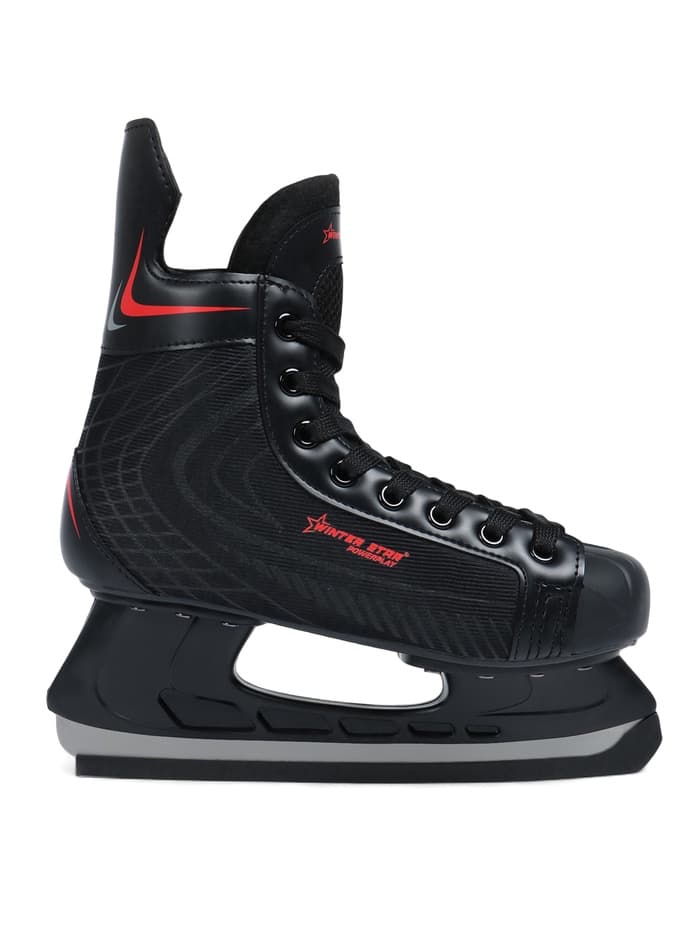 Коньки хоккейные Winter Star Powerplay Red, размер 45