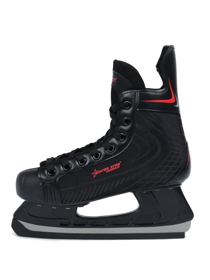 Коньки хоккейные Winter Star Powerplay Red, размер 45
