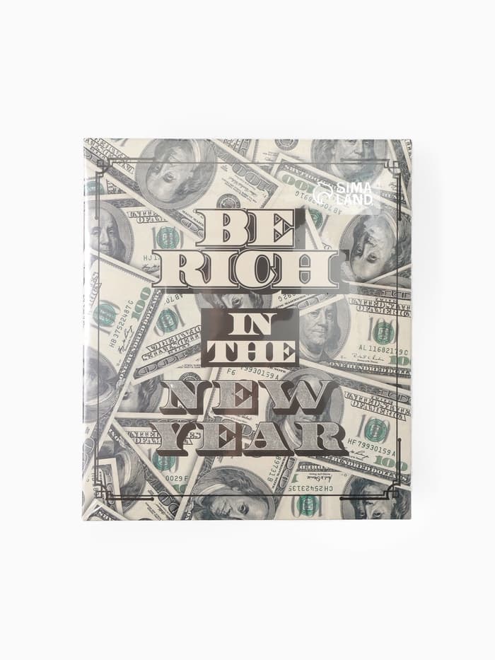 Набор подарочный KAFTAN Be rich, термос, открытка, носки 3 пары, размер 41-44 (27-29 см)