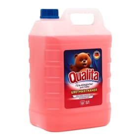 Гель для стирки QUALITA, концентрат, для цветного, 5 л