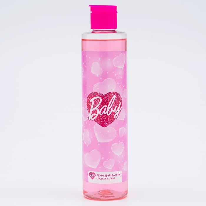 Пена для ванны Baby, 250 мл, аромат сладкой малины, Beauty Fox