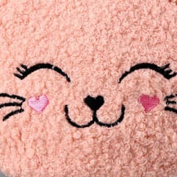 Сумка детская мягкая «Котёнок», 15×13 см, розовая