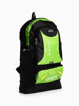 Рюкзак туристический, 35 л, с увеличением, с карманами, Sport XLS, зелёный