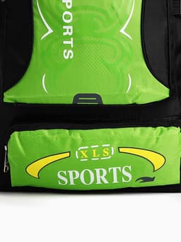 Рюкзак туристический, 35 л, с увеличением, с карманами, Sport XLS, зелёный