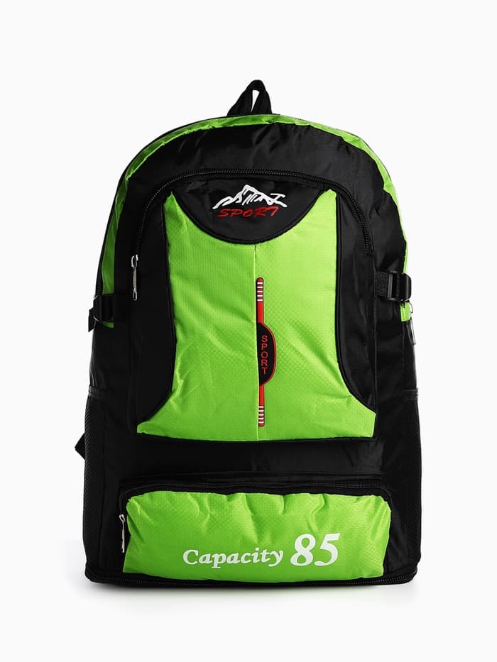 Рюкзак туристический, 35 л, с увеличением, с карманами, Capacity 85, зелёный