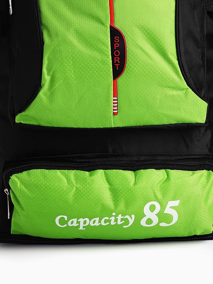 Рюкзак туристический, 35 л, с увеличением, с карманами, Capacity 85, зелёный