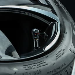 Колпачок на вентиль TORSO, «Череп», черный, набор 4 шт.
