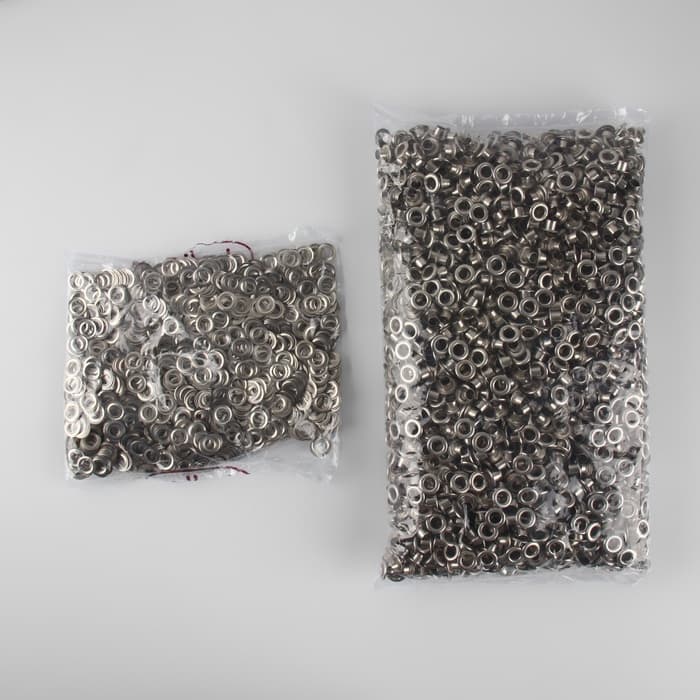 Люверс, d=6 мм, цвет никель