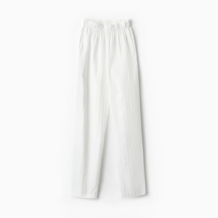 Брюки домашние женские KAFTAN Base, белые, размер 44-46