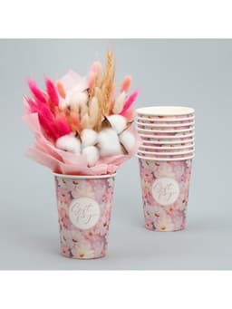 Стакан для цветов «Цветы», 350 мл