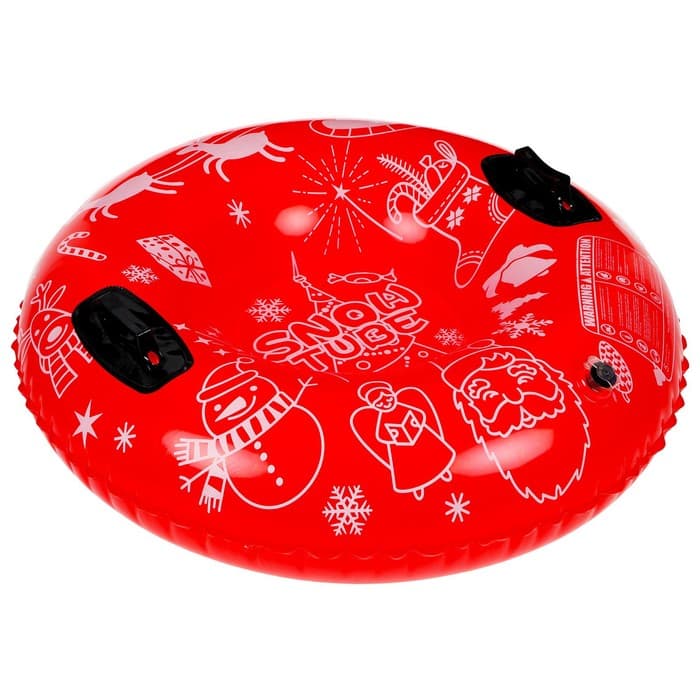 Тюбинг бескамерный надувной Winter Star, d=90 см, новогодний