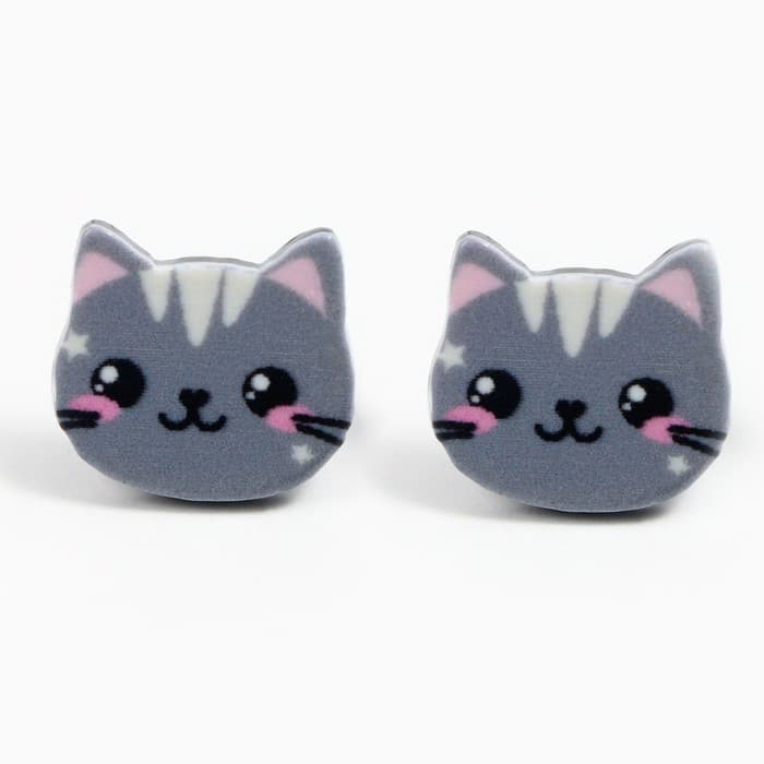 Серьги «Кошечки», 2×1.5 см