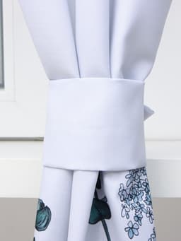 Шторы для кухни с подхватами «Этель» Kitchen collection, 145×180 см, комплект - 2 шт.