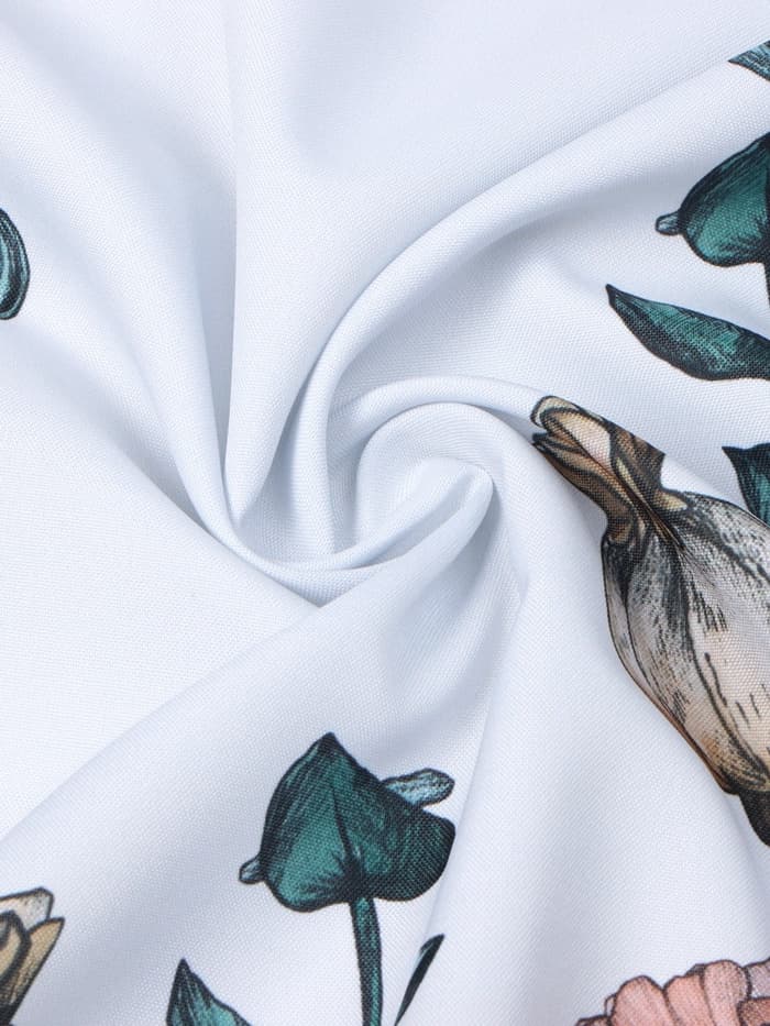 Шторы для кухни с подхватами «Этель» Kitchen collection, 145×180 см, комплект - 2 шт.