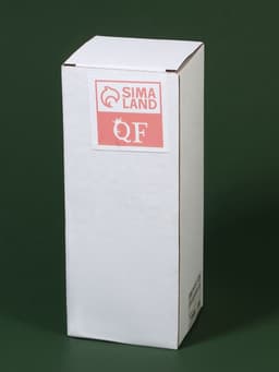 Органайзер для ватных палочек и дисков «BAMBOO», с крышкой, 2 секции, 7×18.5 см, прозрачный