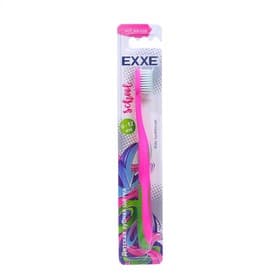Детская зубная щетка EXXE school 6-12 лет, мягкая, МИКС